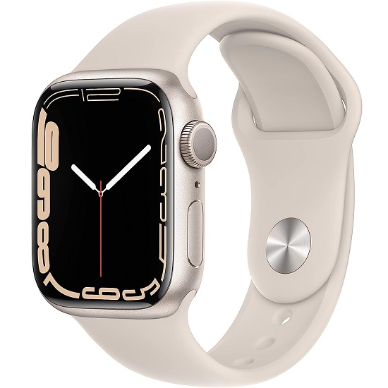 buy Smart Watch Apple Apple Watch Series 7 45mm GPS Only - Starlight - click for details